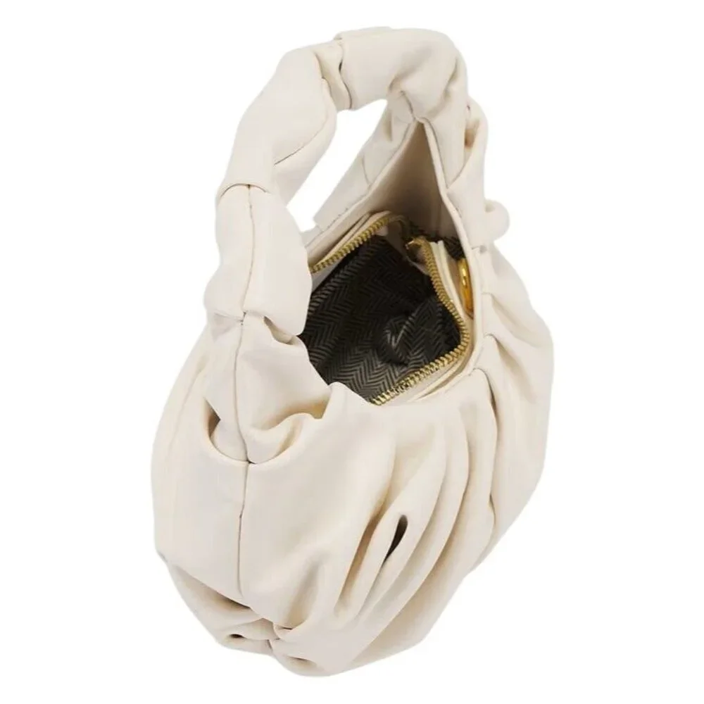 8 Other Reasons Shoulder Bag in Ivory One Size Womens Clutch Handbag Purse - Picture 3 of 9